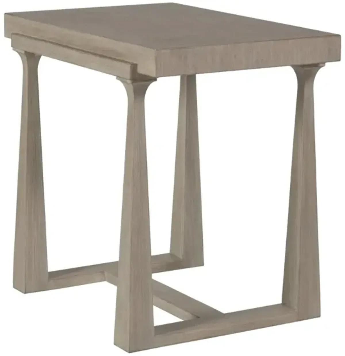 Artistica Home by Lexington Cohesion Program Grantland 27 Inch Modern Wood End Table White Washed