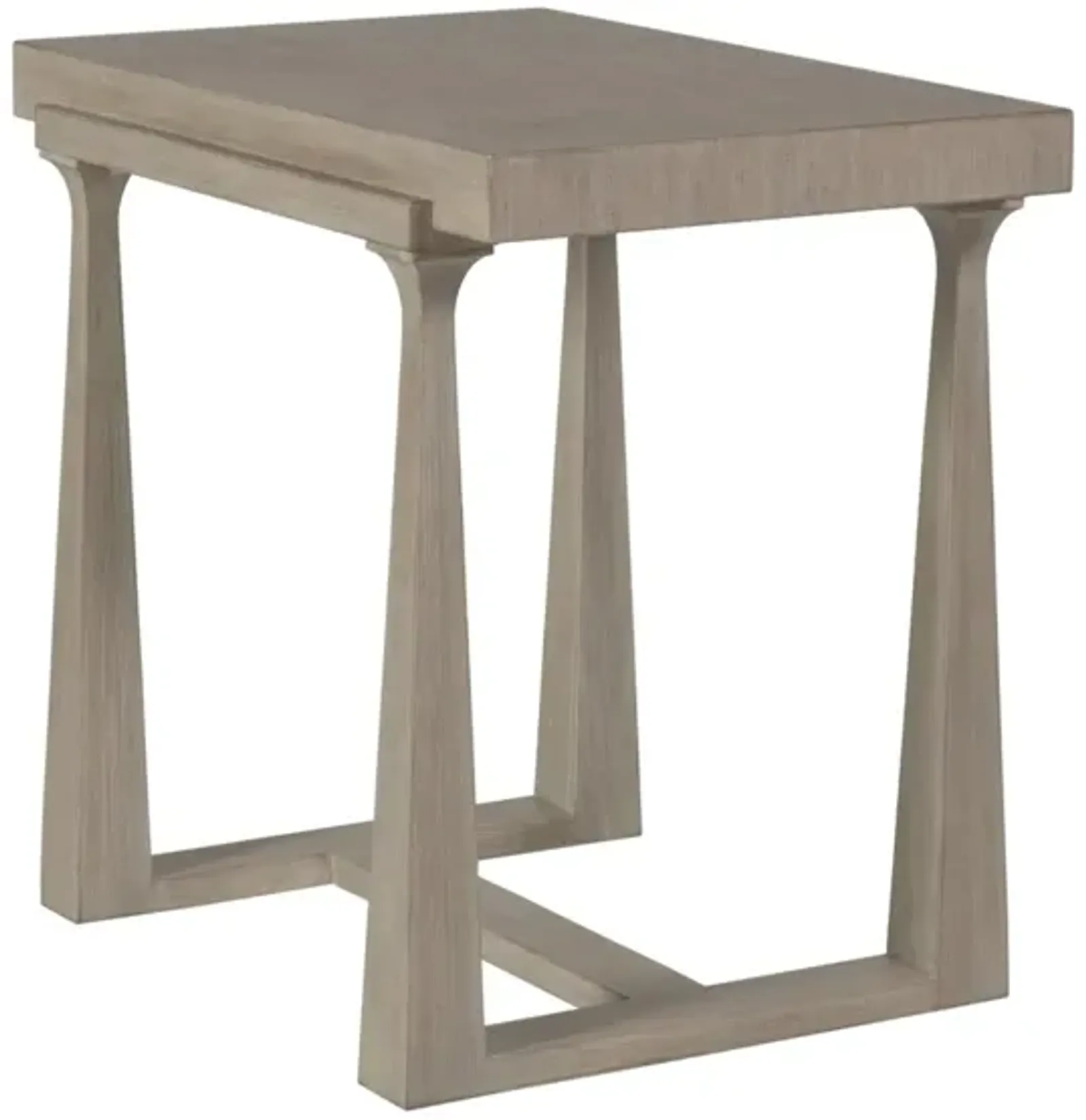 Artistica Home by Lexington Cohesion Program Grantland 27 Inch Modern Wood End Table White Washed