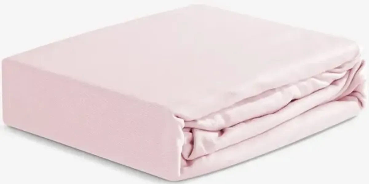 Bedgear Light Pink Dri-Tec Performance Crib Sheet