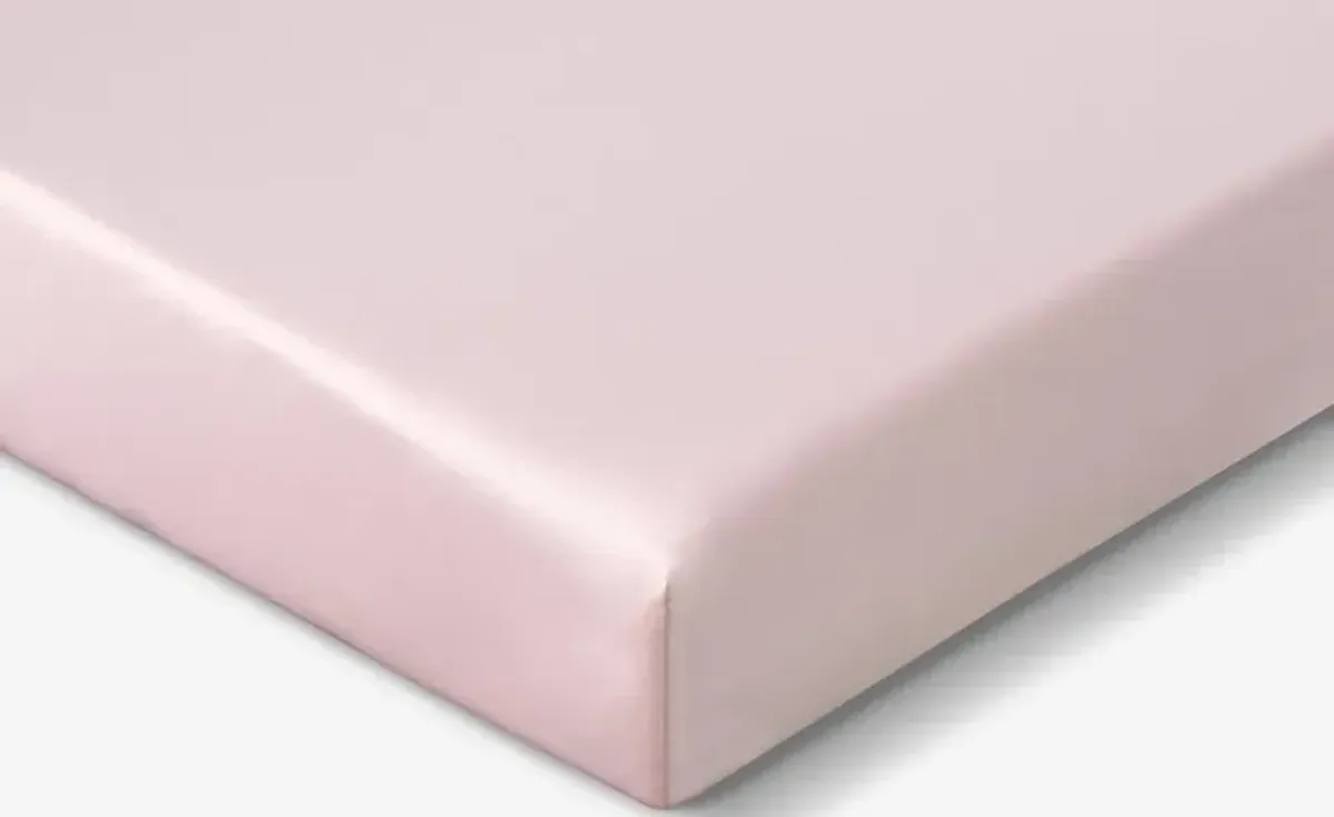 Bedgear Light Pink Dri-Tec Performance Crib Sheet