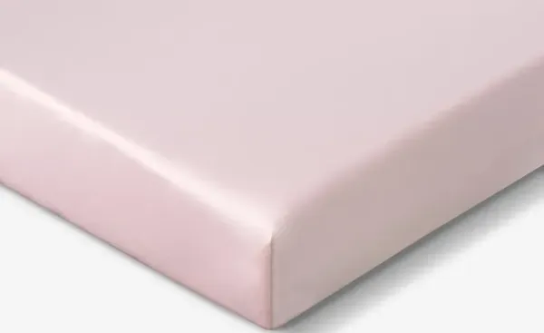 Bedgear Light Pink Dri-Tec Performance Crib Sheet
