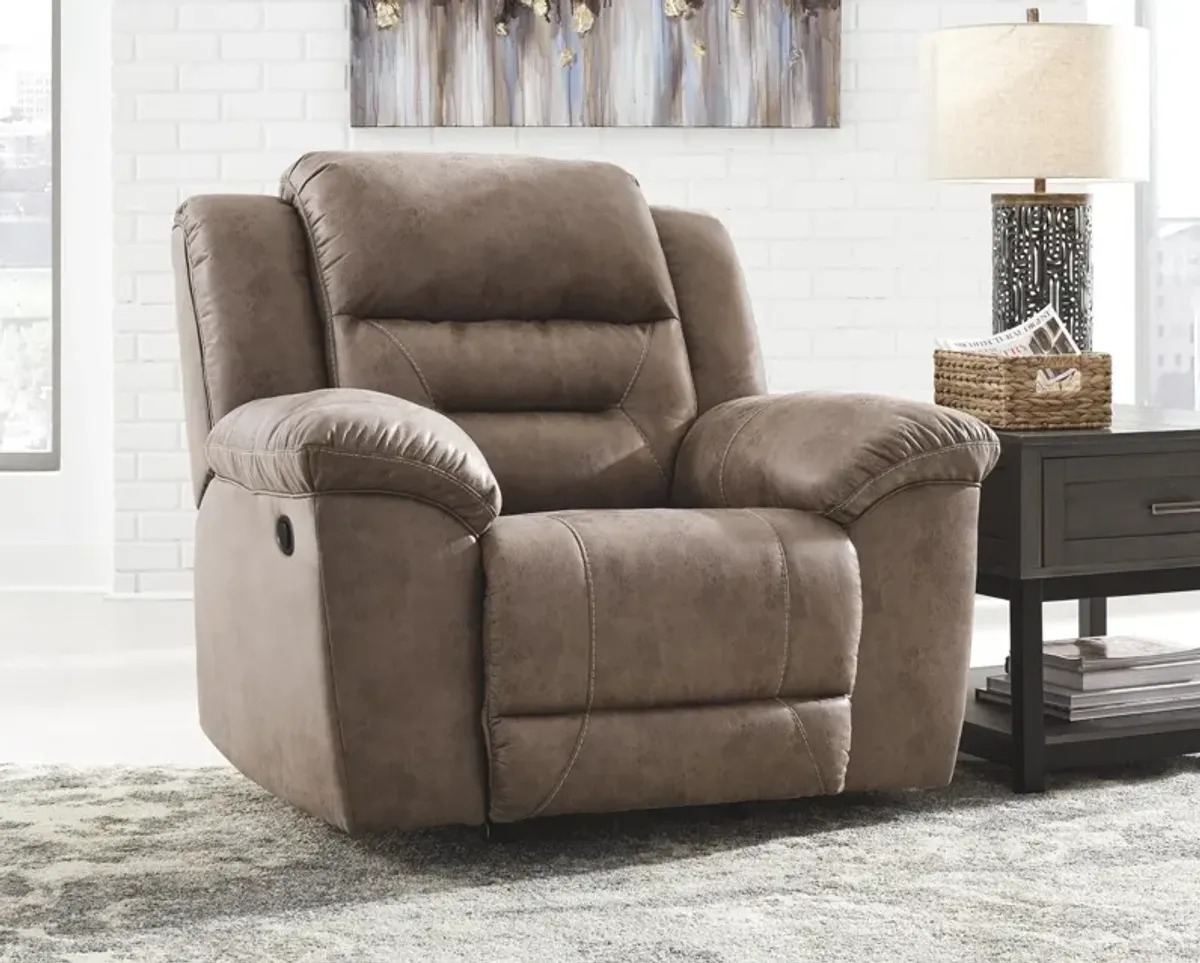 Ashley Stoneland Fossil Rocker Recliner