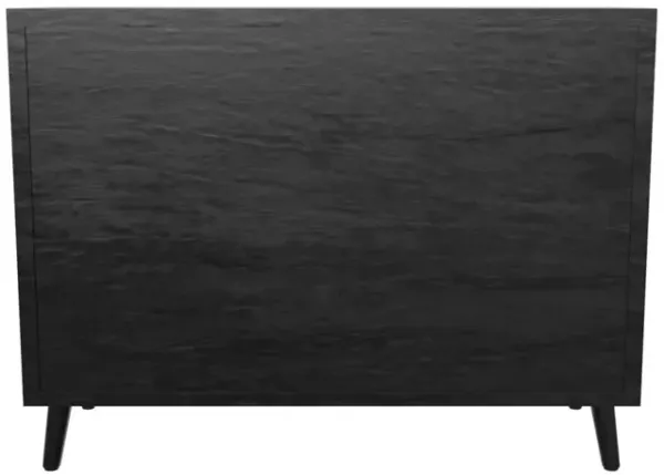 Steve Silver Papillon Ebony & Washed Ivory Sideboard