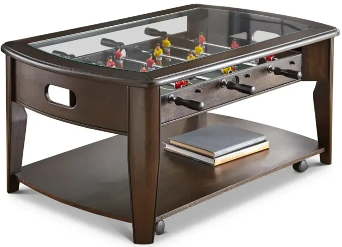 Steve Silver Diletta Cocktail Table with Foosball
