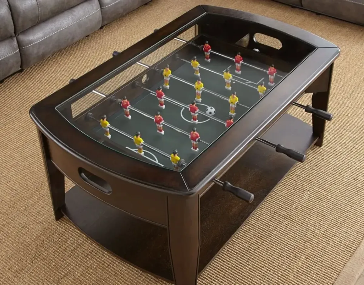 Steve Silver Diletta Cocktail Table with Foosball
