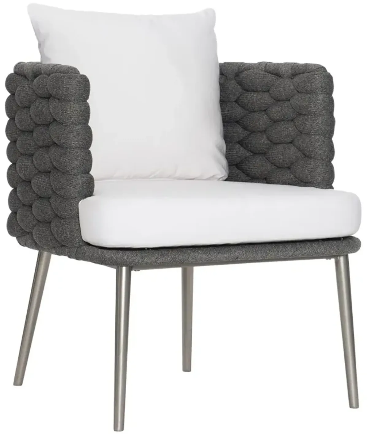 Bernhardt Santa Cruz Cadet Grey Outdoor Arm Chair