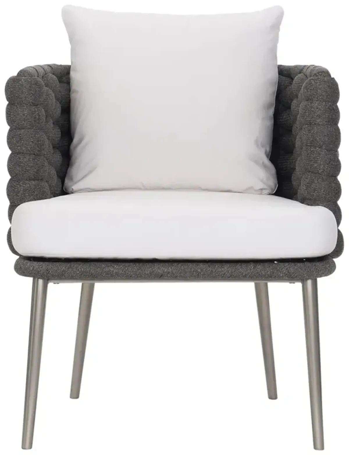 Bernhardt Santa Cruz Cadet Grey Outdoor Arm Chair