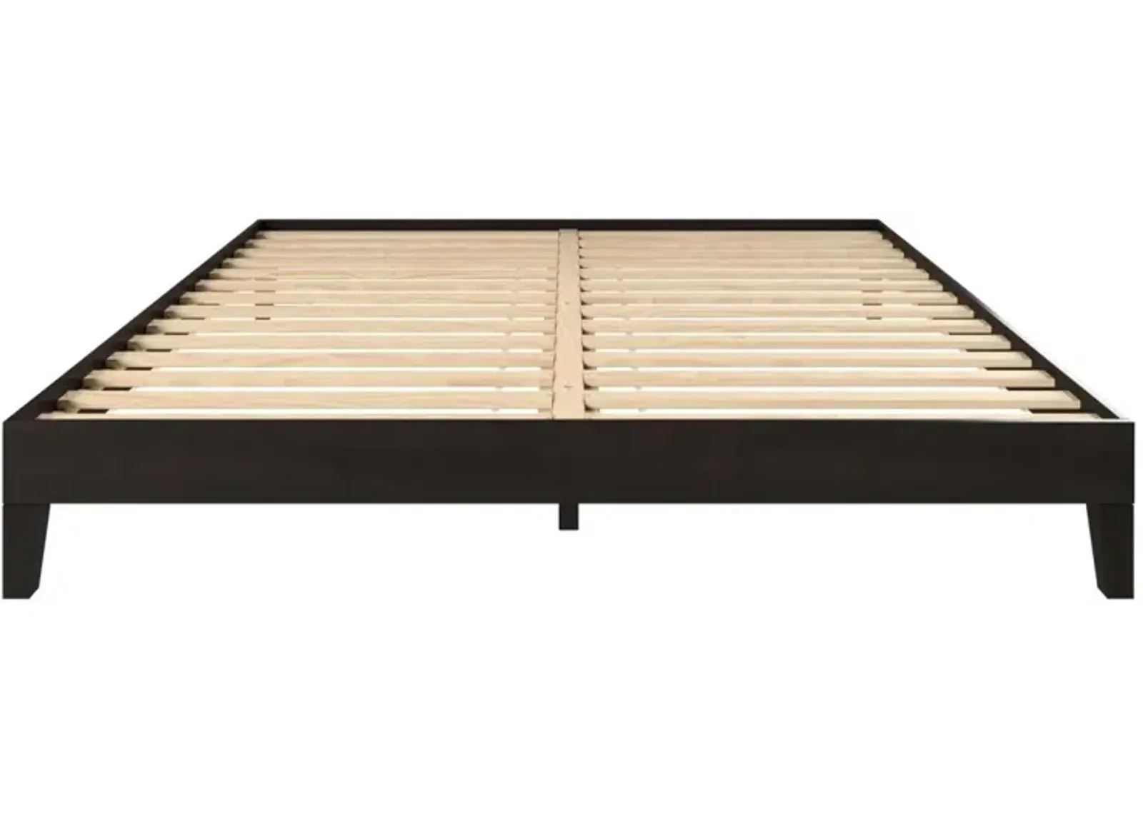 NIX KING PLATFORM BED BLACK