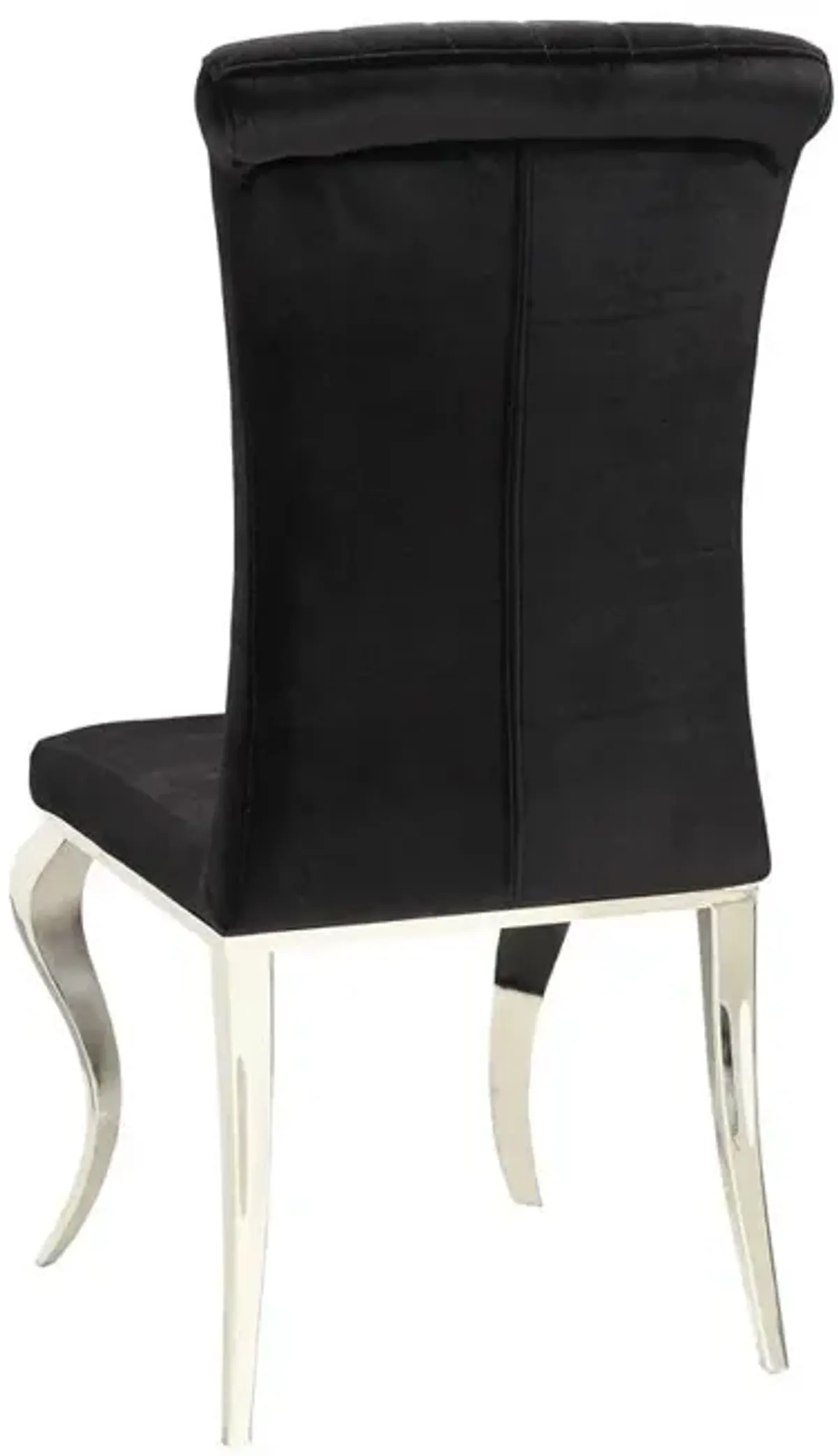 Coaster Side Chair Black Carone Dining Collection