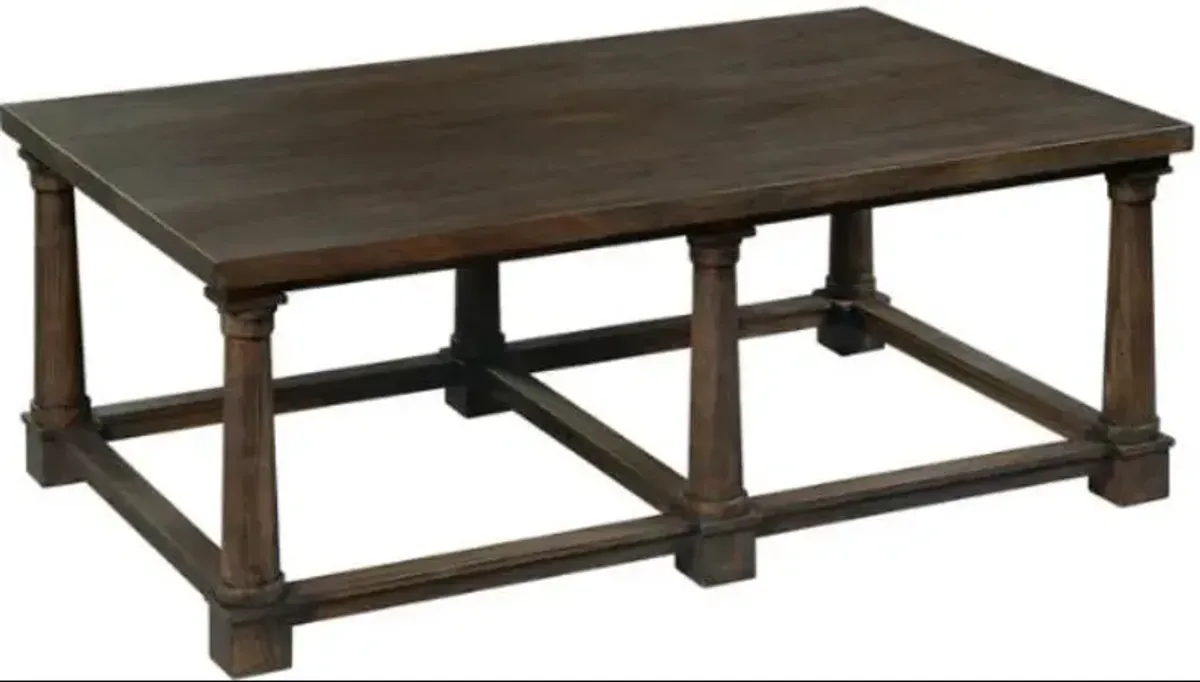 Hekman Stately Manor Traditional Rectangular Wood Coffee Table