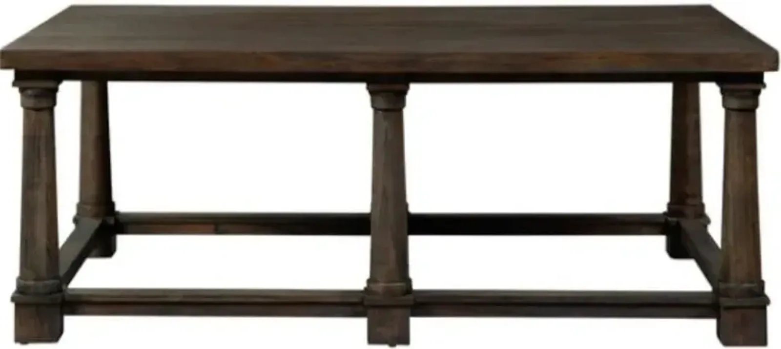 Hekman Stately Manor Traditional Rectangular Wood Coffee Table