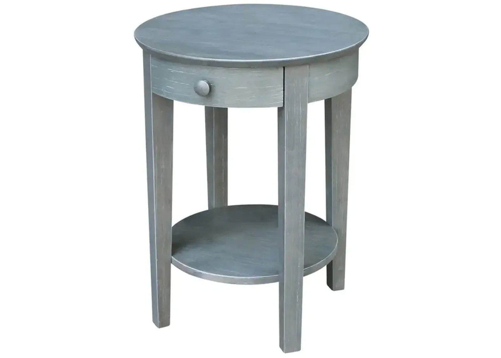 John Thomas Destinations Phillips Table in Heather Gray