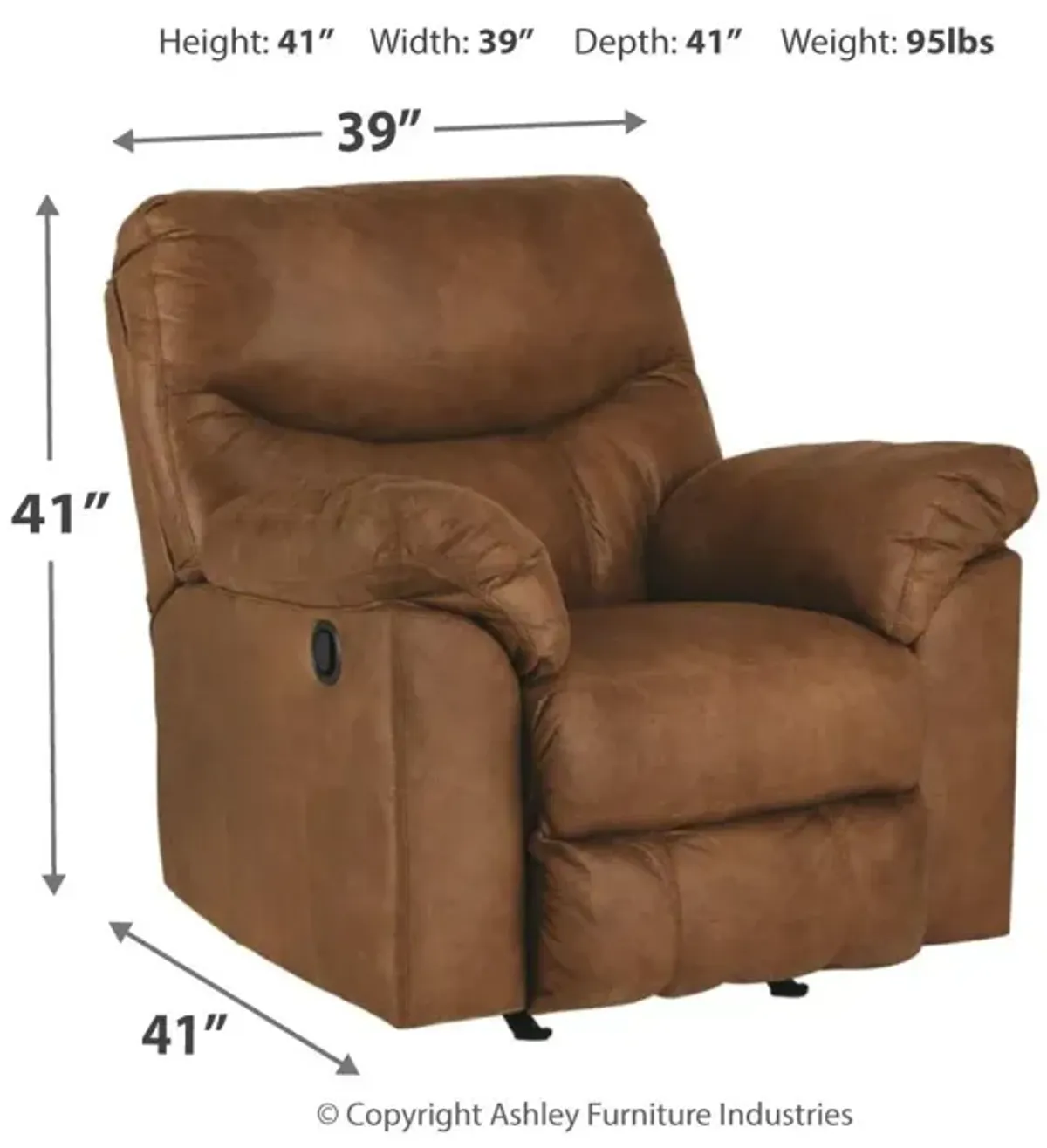 Ashley Boxberg Bark Rocker Recliner