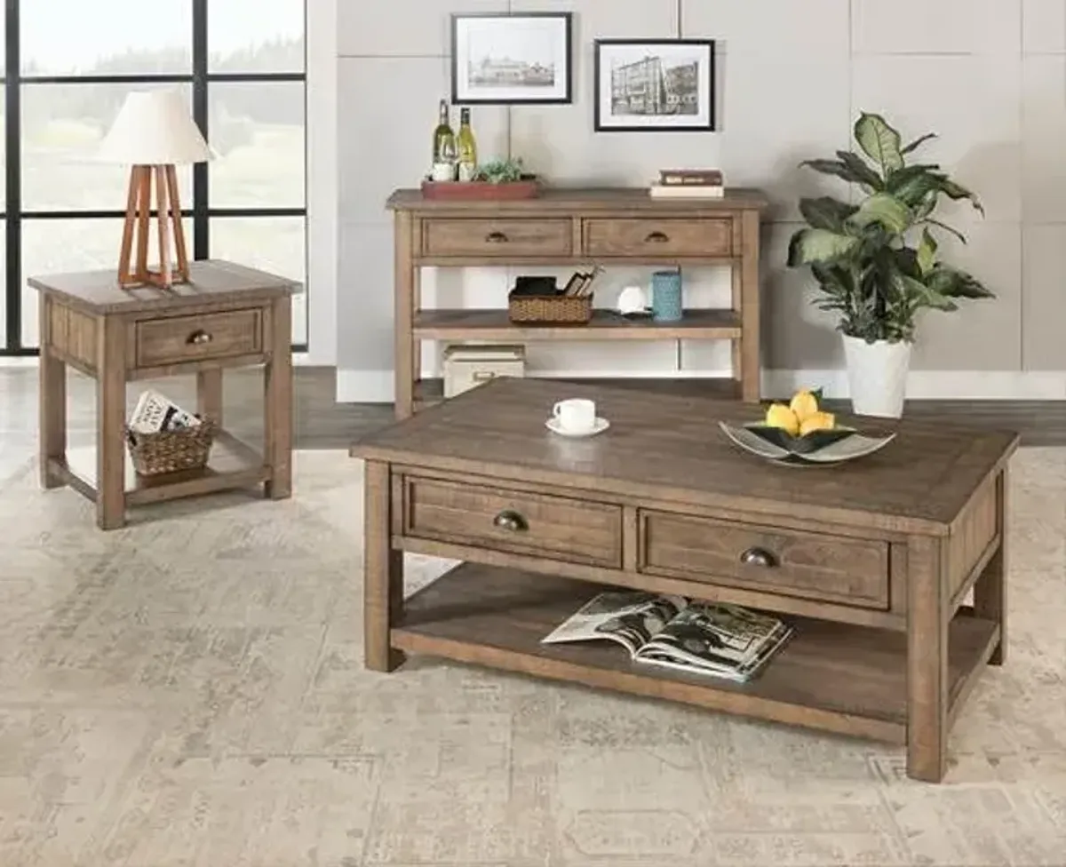 MONTEREY SOFA CONSOLE TABLE IN RECLAIMED NATURAL