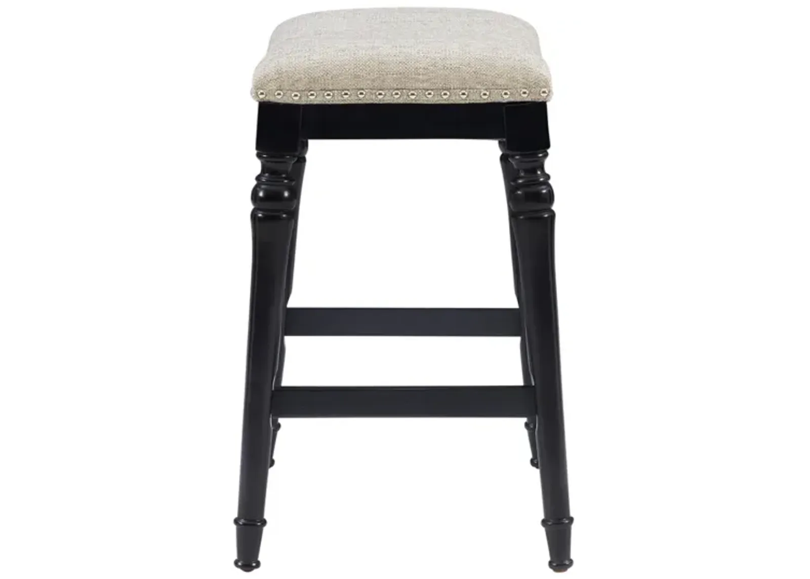 Powell Hayes Big & Tall Counter Stool Black