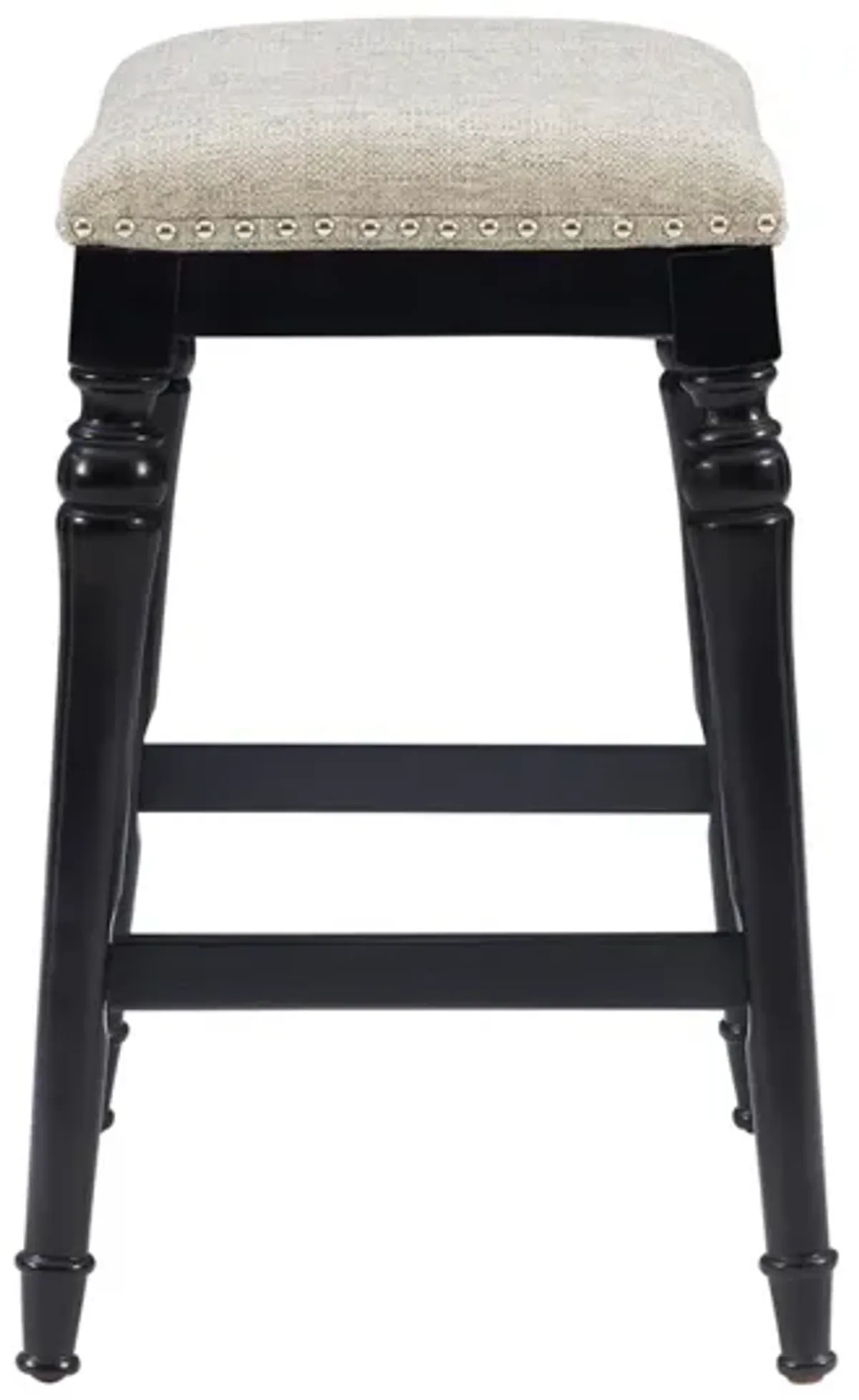 Powell Hayes Big & Tall Counter Stool Black