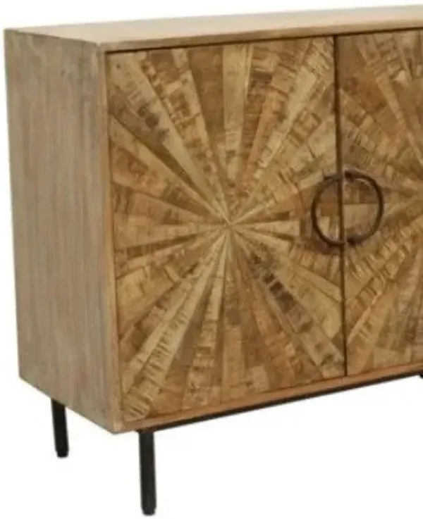 Crestview Roswell Brown Sideboard