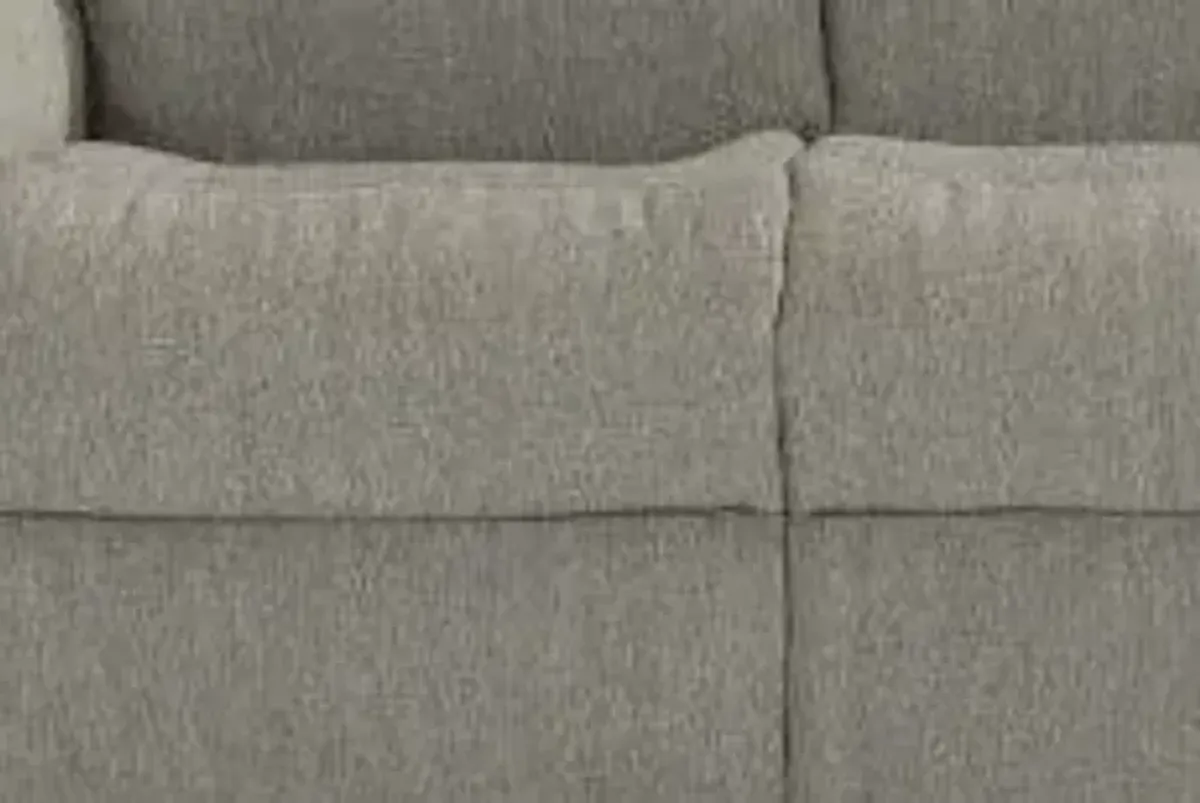 Flexsteel Davis Dove Power Reclining Loveseat