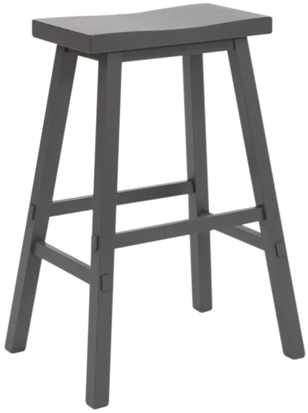 Liberty Furniture Creations Sawhorse Gray 30 Inch Bar Stool