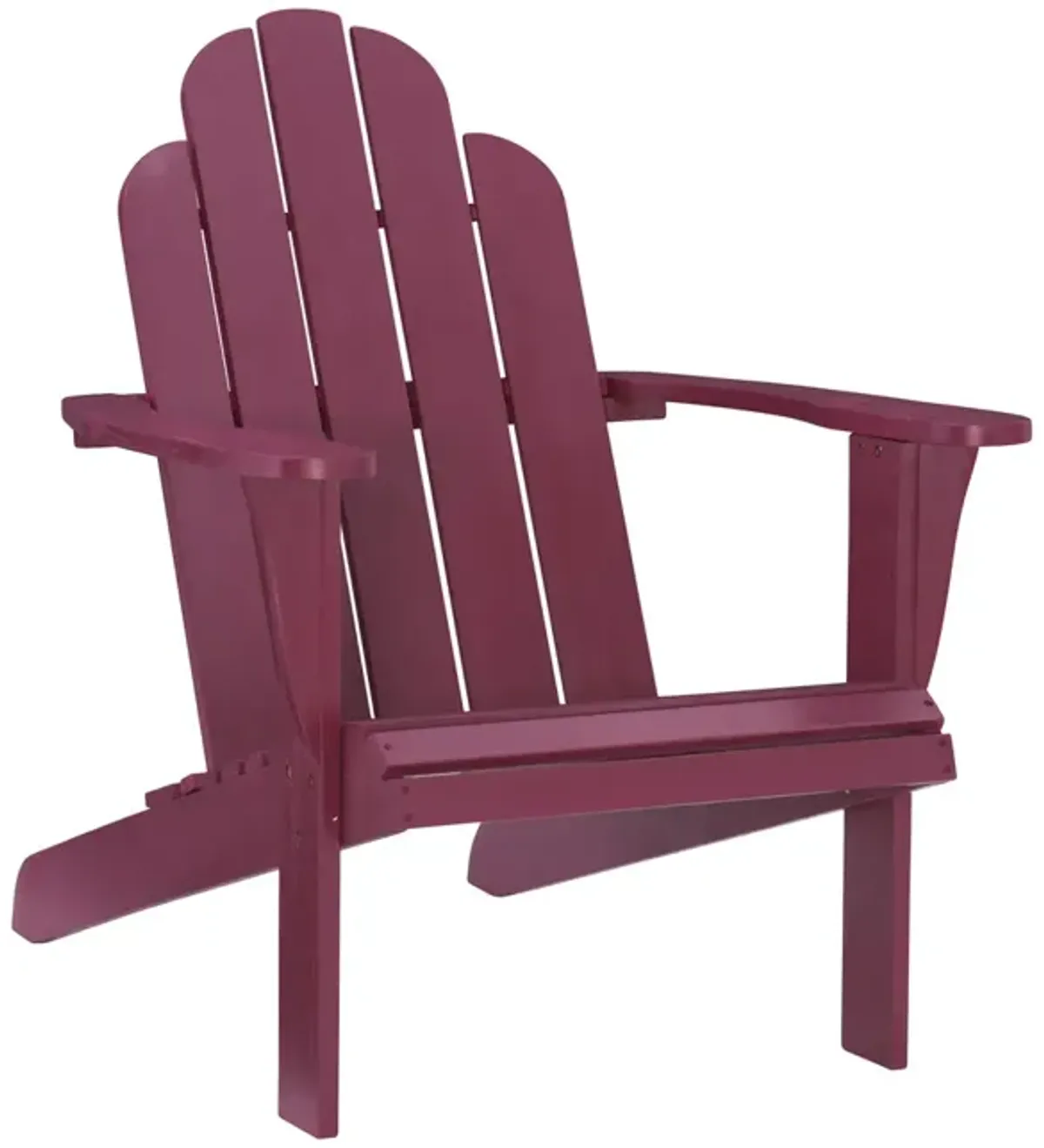 Linon Red Adirondack Chair