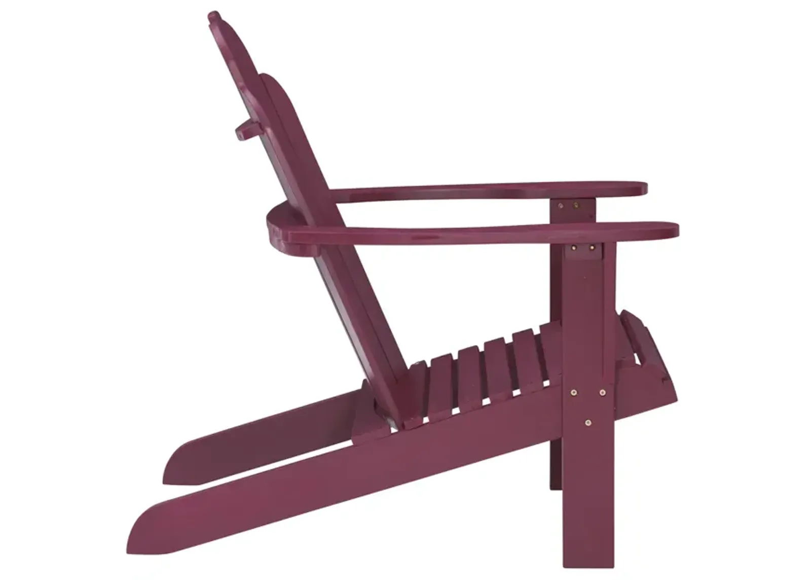 Linon Red Adirondack Chair