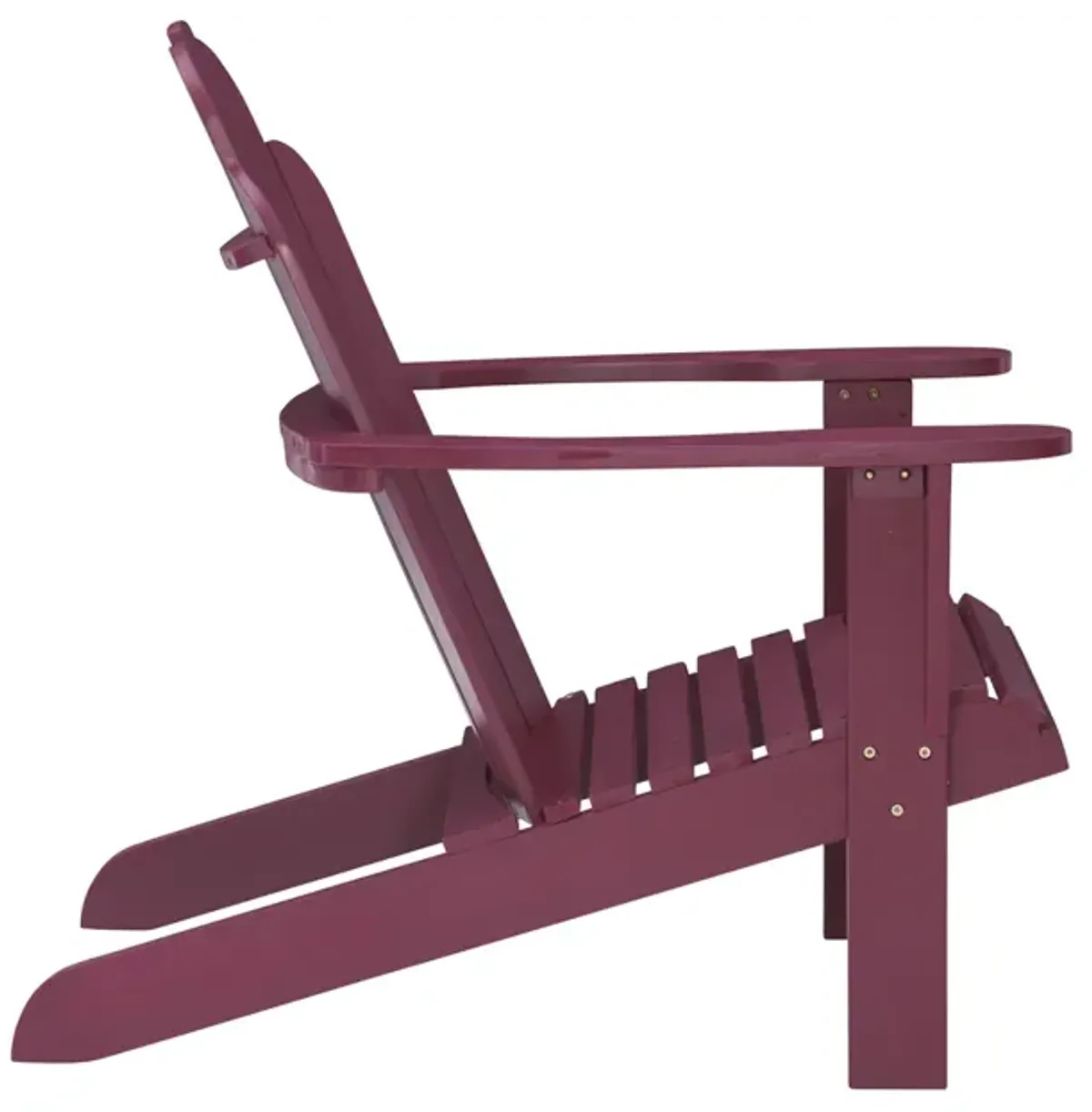 Linon Red Adirondack Chair