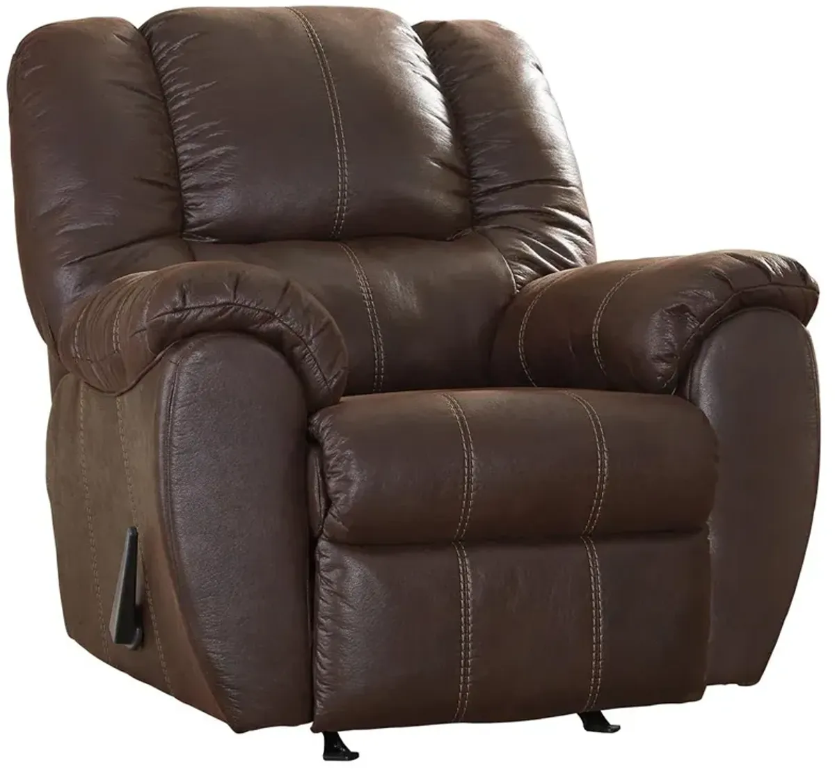 Ashley Mcgann Walnut Rocker Recliner