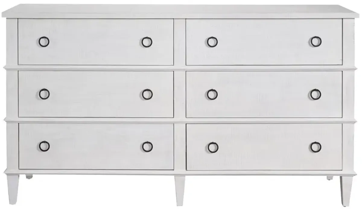 Universal Modern Farmhouse Clean Off White Dresser