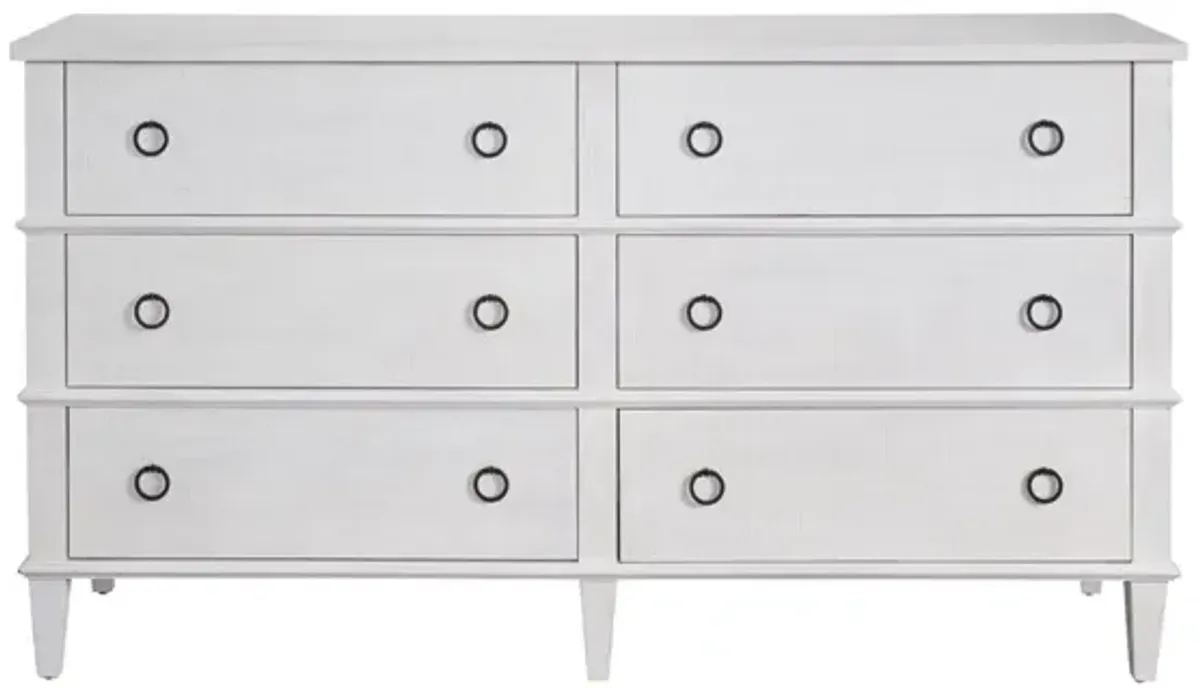 MODERN FARMHOUSE CLEAN OFF WHITE DRESSER