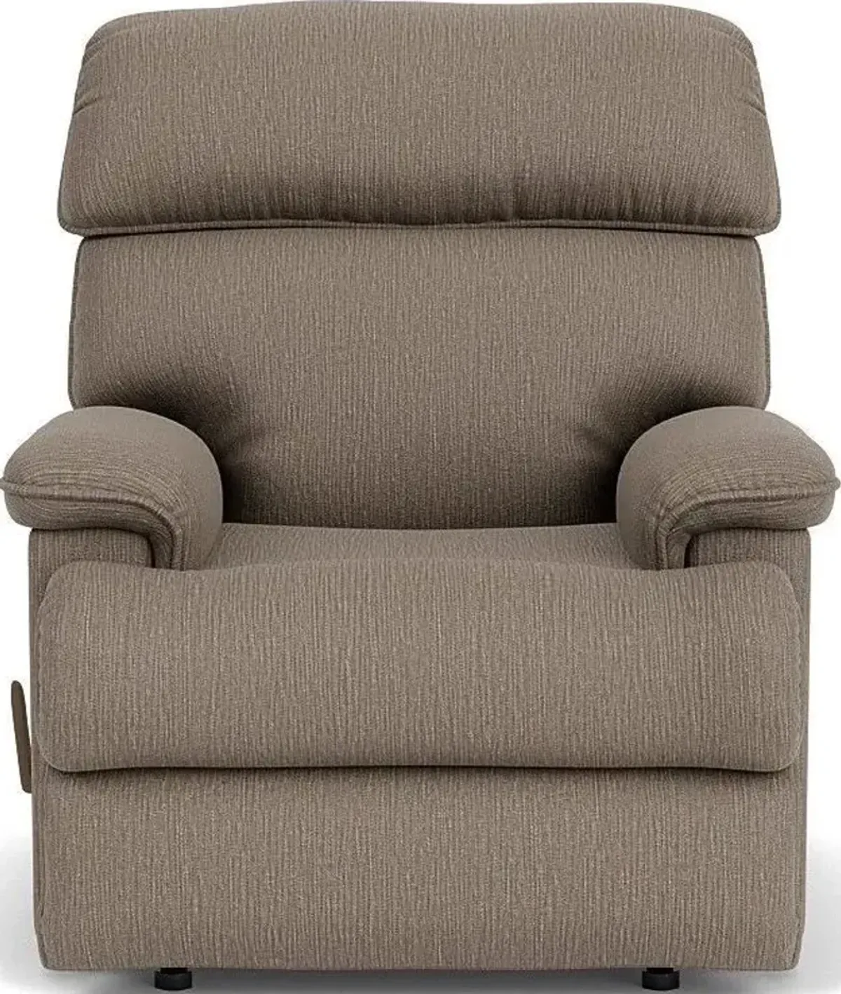 GENEVA BROWN PEWTER ROCKING MANUAL RECLINER