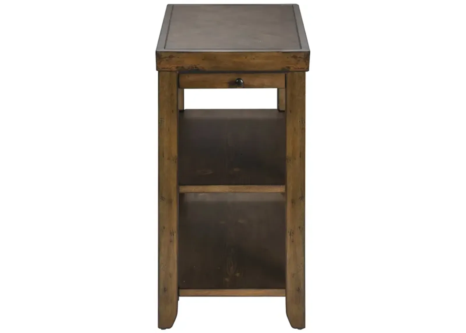 Liberty Furniture Mitchell Nutmeg Chair Side Table