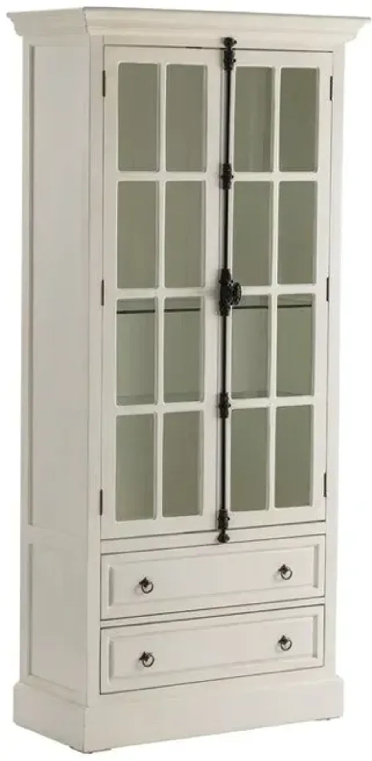 Crestview Coventry White Curio