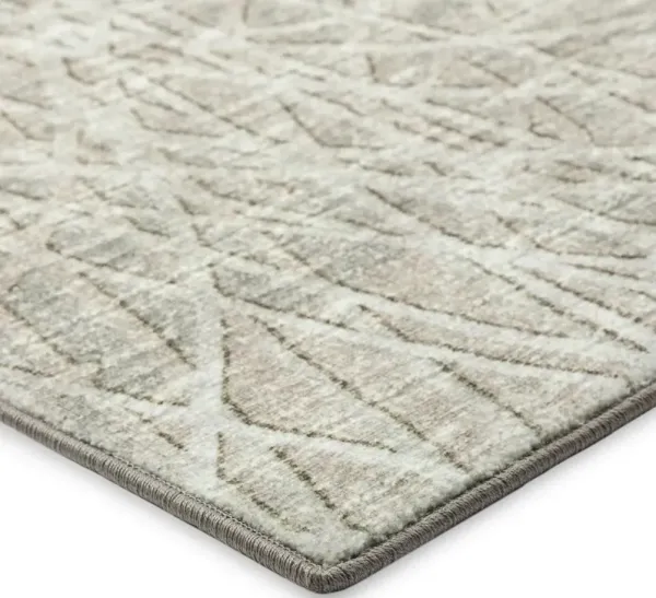 Dalyn Modern Abstract Swirl Pattern Area Rug in 5'X8' in Neutral Tones