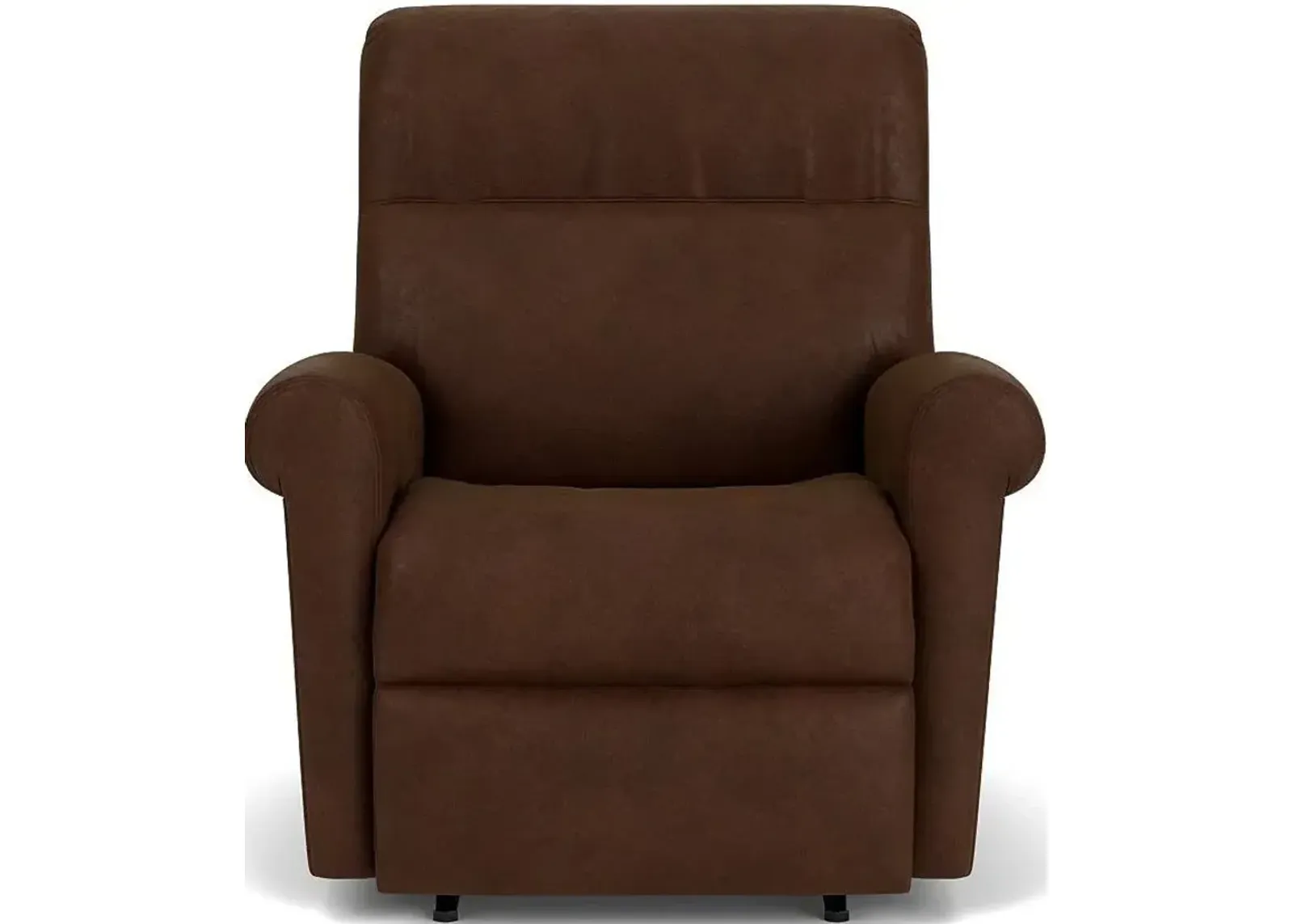 Flexsteel Davis Brown Sable Manual Recliner