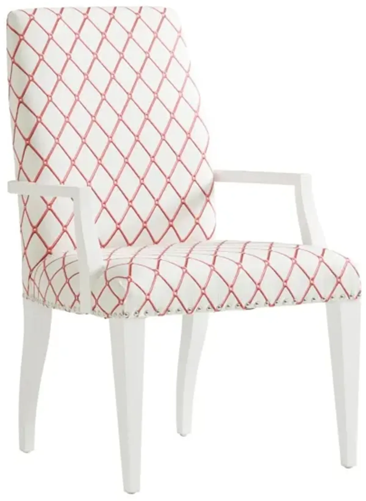 Avondole by Lexington Darien Upholstered Armchair with Nailhead Trim