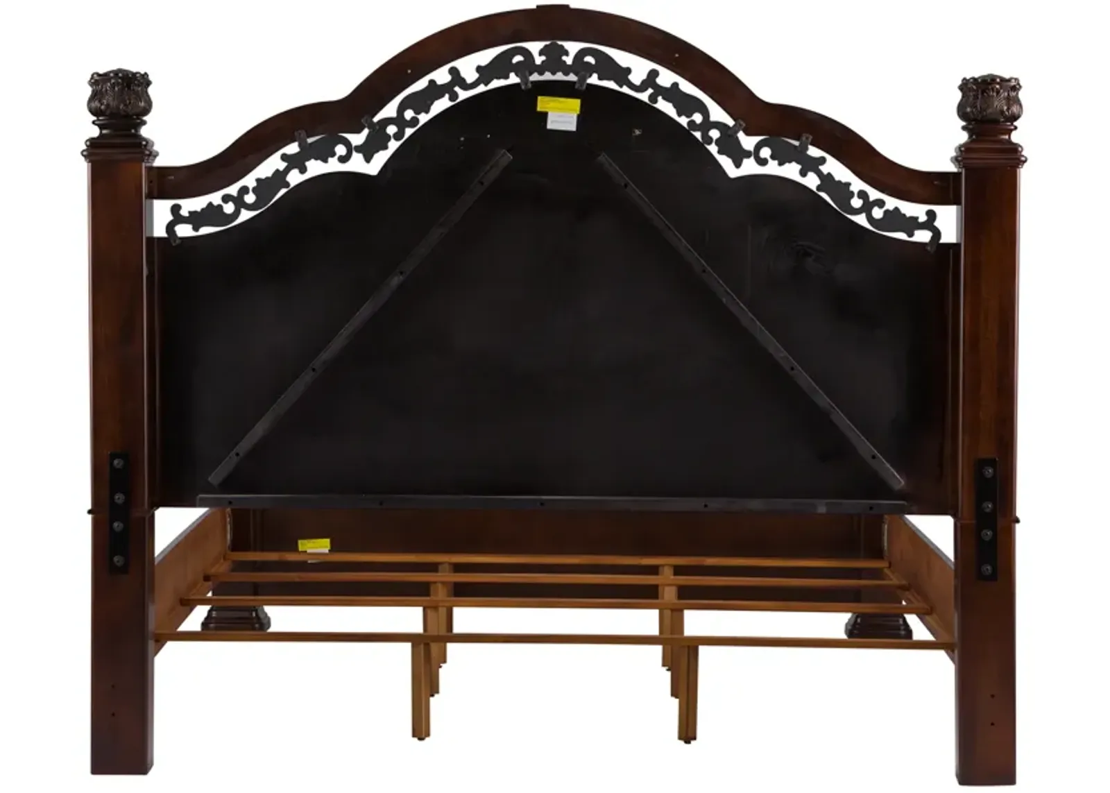 Liberty Furniture Messina Estates Cognac Queen Poster Bed