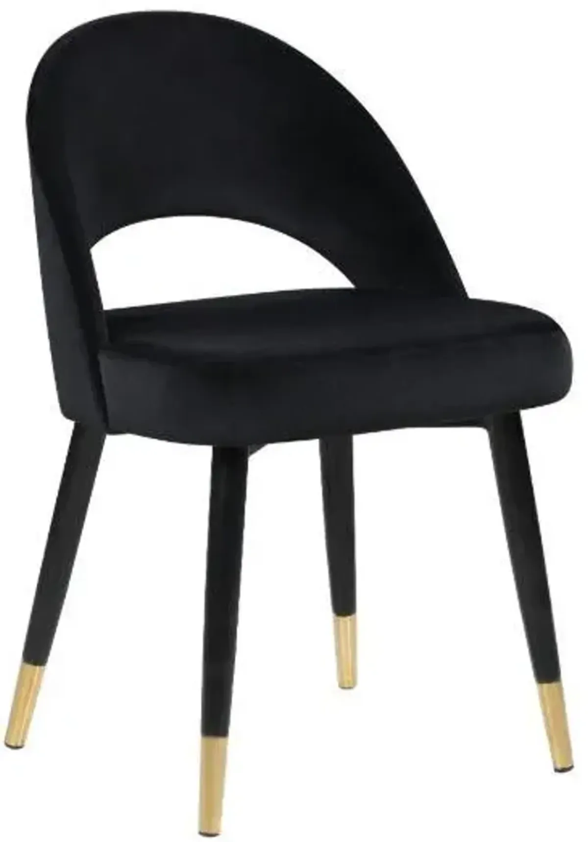 Coaster Lindsey Upholstered Dining Side Chair Black