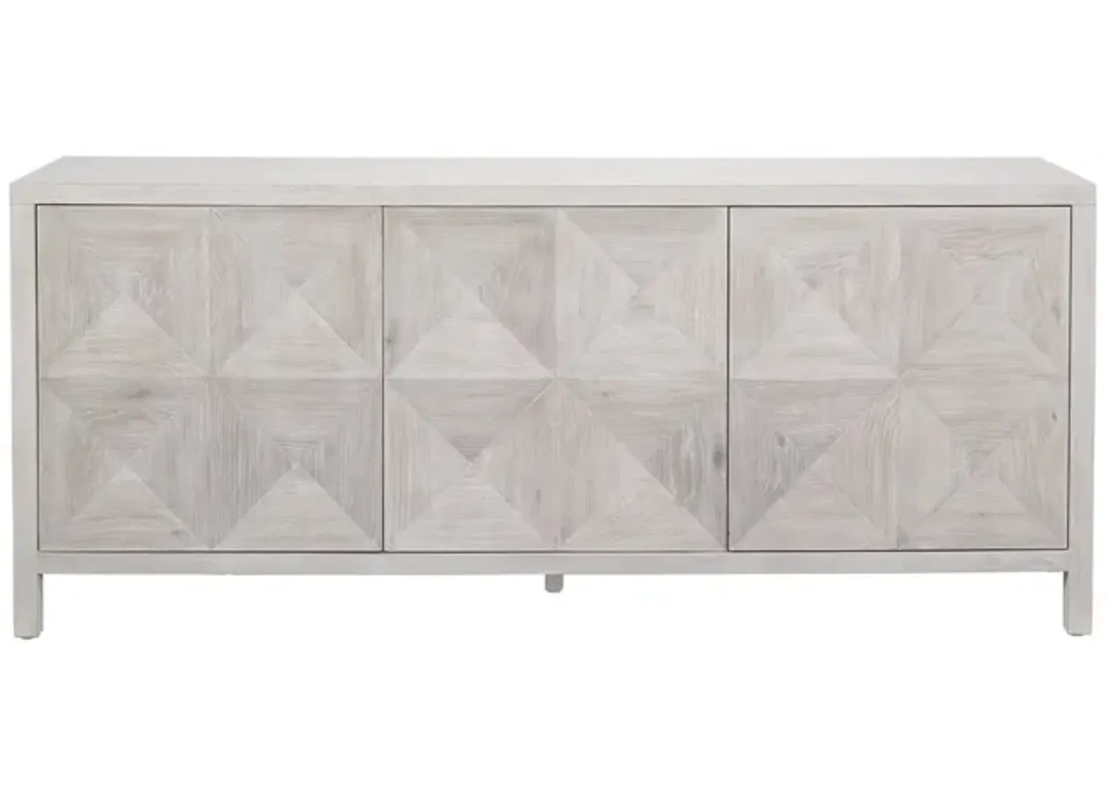 Universal Modern Farmhouse Sadie Buttermilk Credenza Sideboard