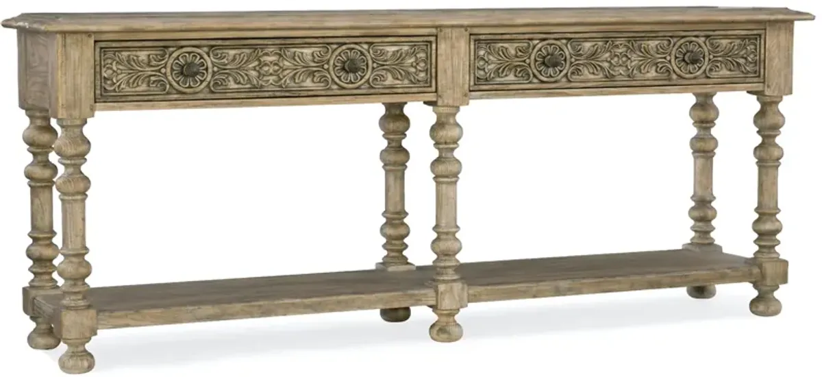 Hooker Furniture Bexar Leg Huntboard Console Table