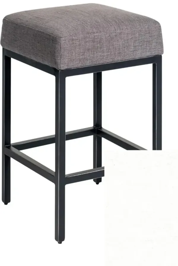 Nest Home Black Iron/Barbury Pearl Flynn Counter Stool