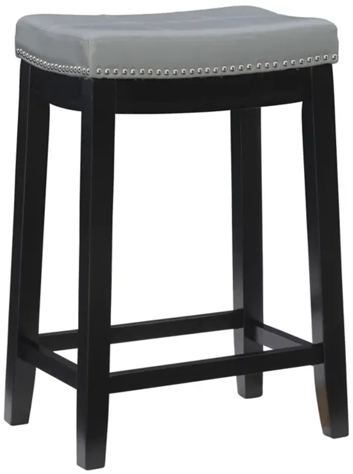 Linon Claridge Gray Counter Stool