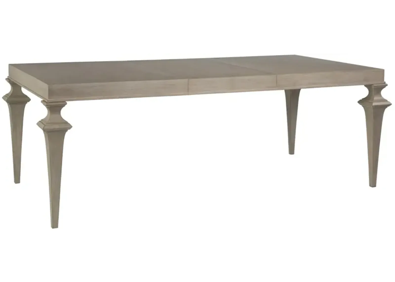 Artistica Home by Lexington Cohesion Program Brussels 63 Inch Modern Wood Dining Table White Washed