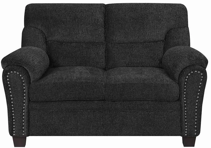 CLEMENTINE LOVESEAT GRAPHITE BROWN