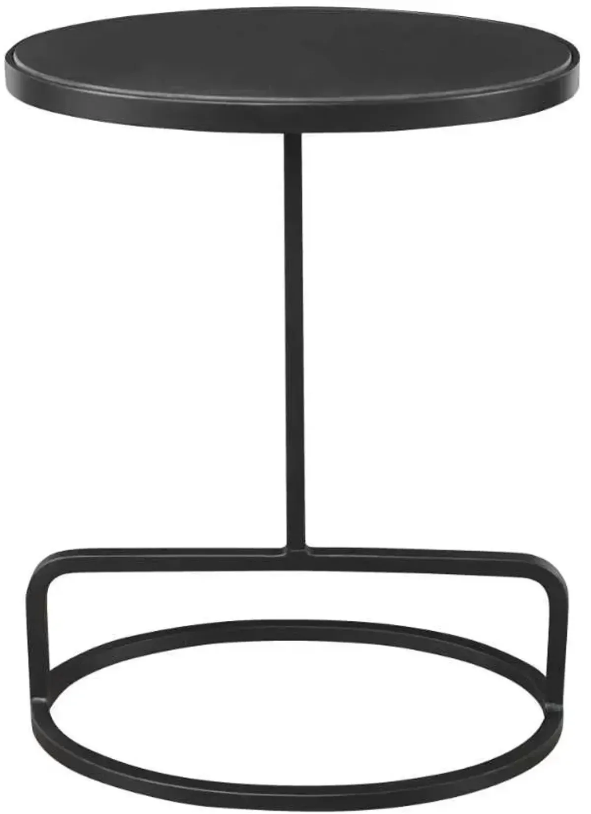 JESSENIA BLACK ACCENT TABLE