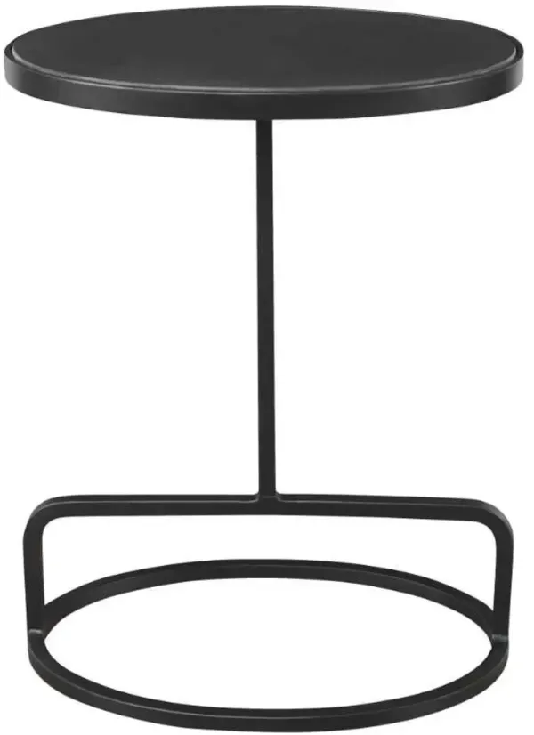 Uttermost Jessenia Black Accent Table