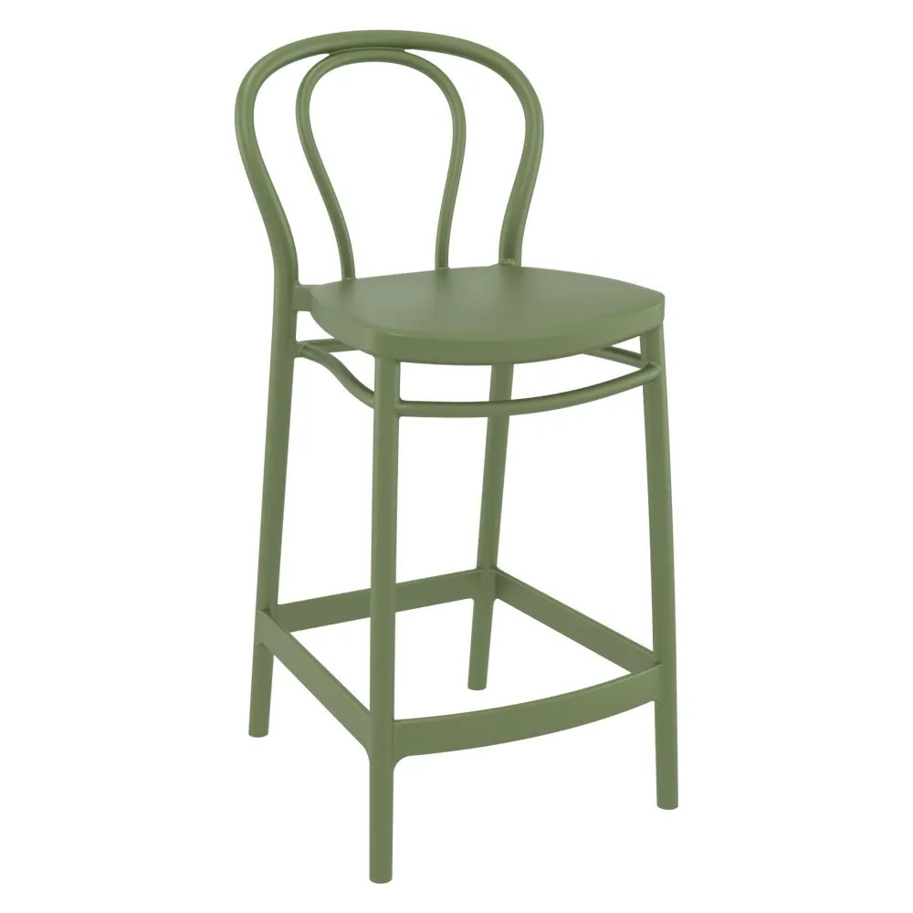 VICTOR COUNTER STOOL OLIVE GREEN