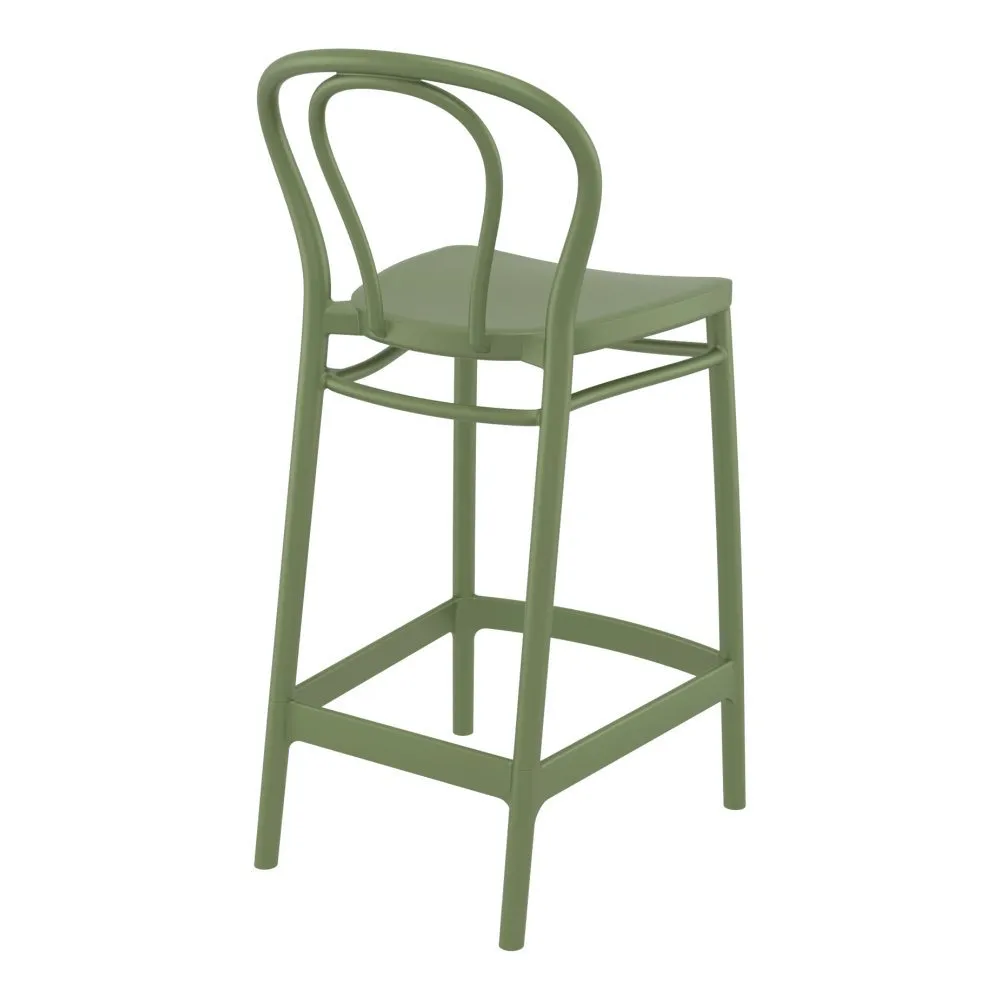 VICTOR COUNTER STOOL OLIVE GREEN