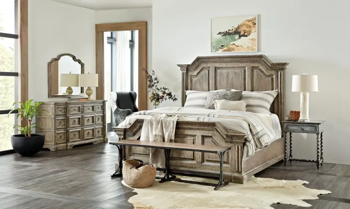 Hooker Furniture La Grange Bradshaw Queen Panel Bed