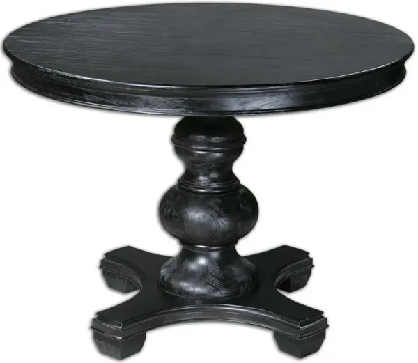 Uttermost Brynmore Satin Black Dining Table