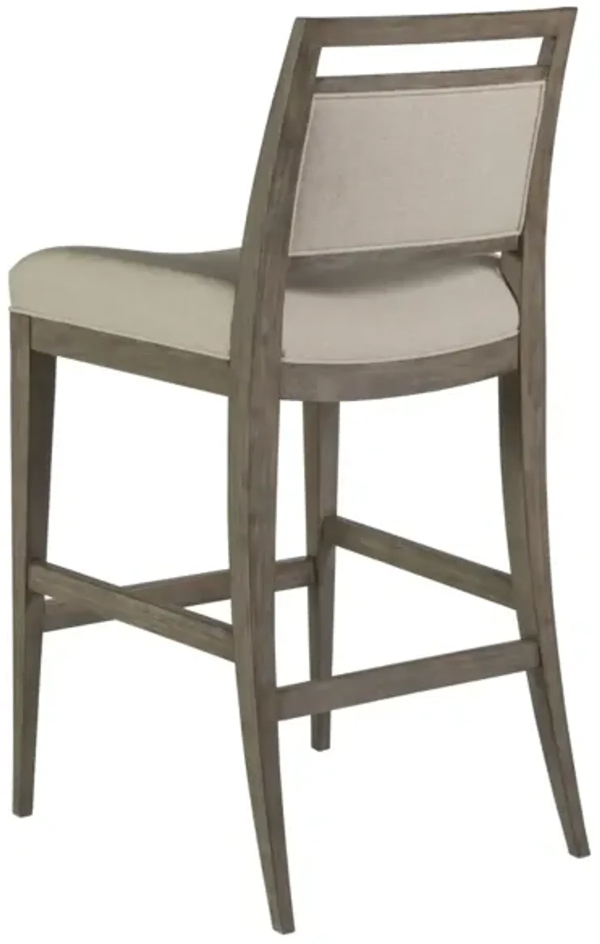 Artistica Home by Lexington Cohesion Program Nico 30.5 Inch Upholstered Wood Bar Stool Light Brown/Beige